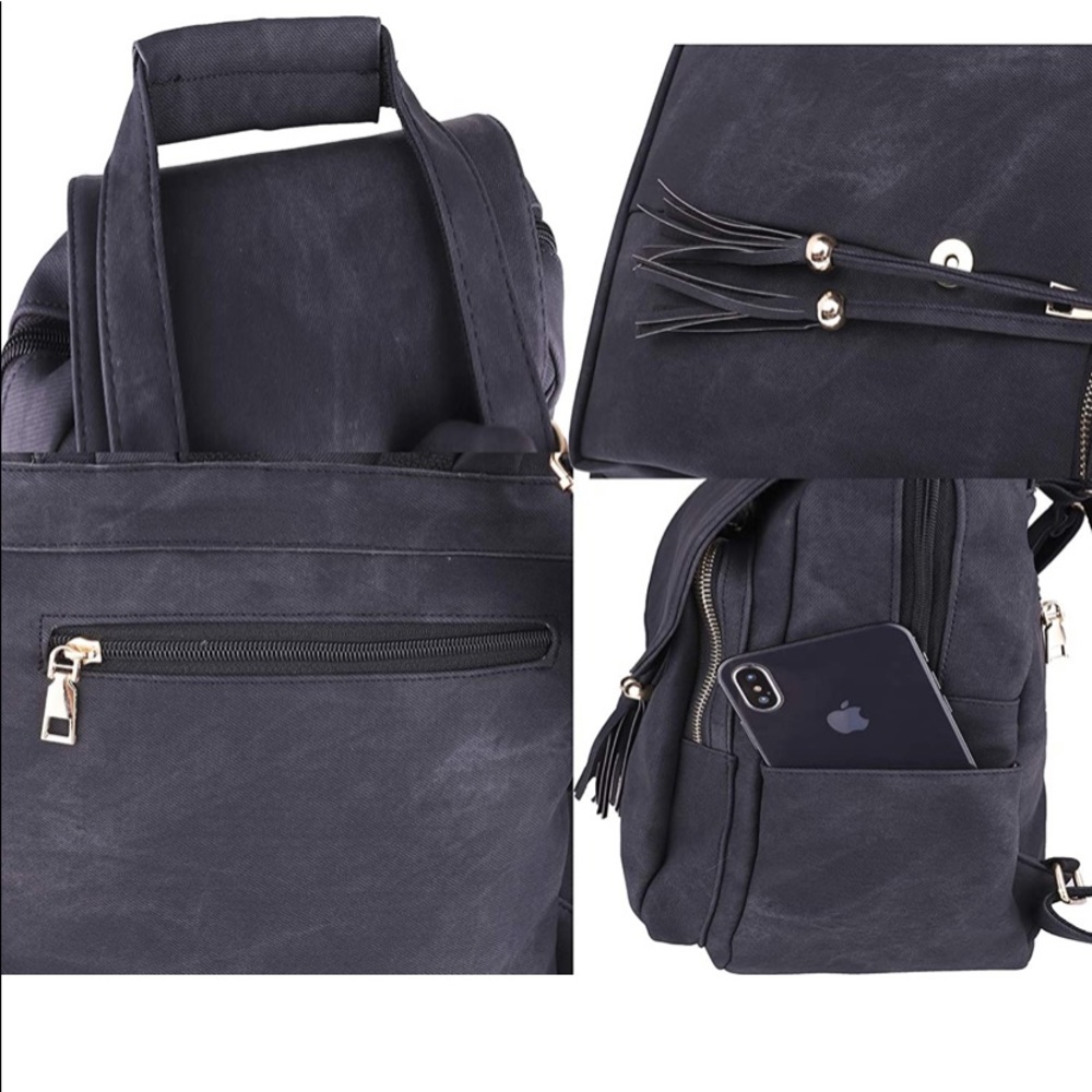 Leather backpack - Picture 5 of 5